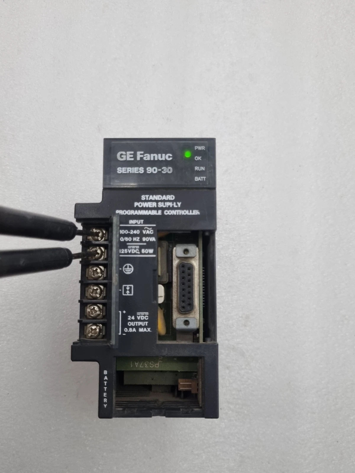 GE Fanuc IC693PWR321S Series 90-30 Standard Power Supply Programmable Controller